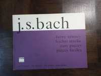 Łatwe utwory na fortepian j.s. bach nuty