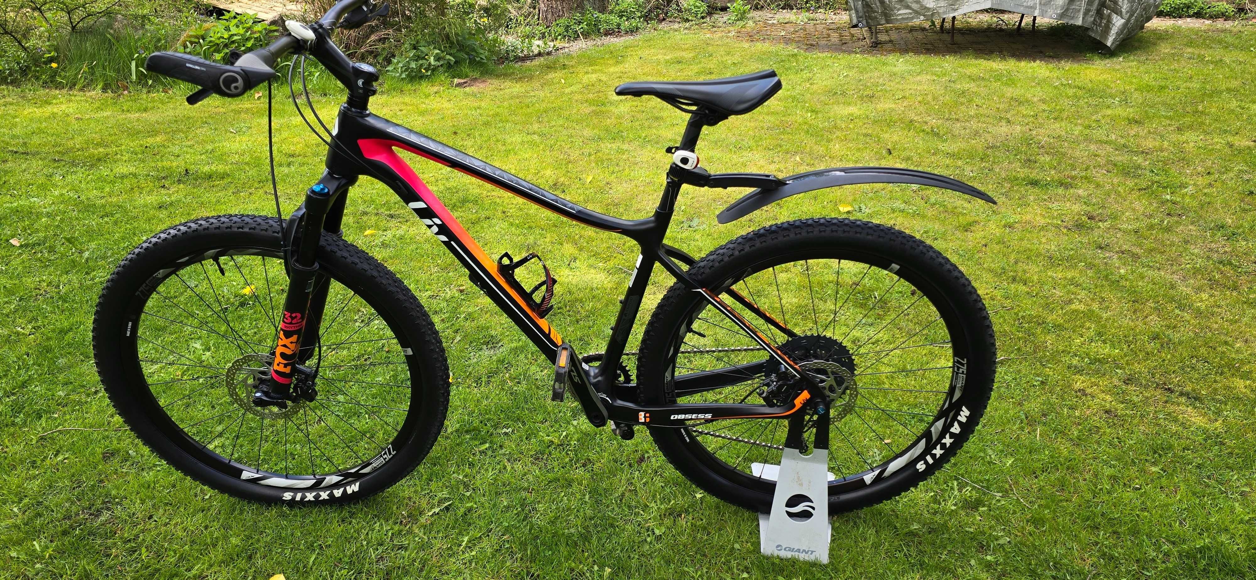 hardtrail Giant LIV Obsess CARBON 11-46 SLX FOX32 rozm M. JAK NOWY