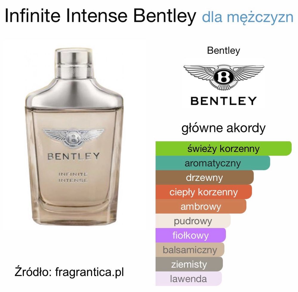 Bentley Infinite Intense woda perfumowana 100ml