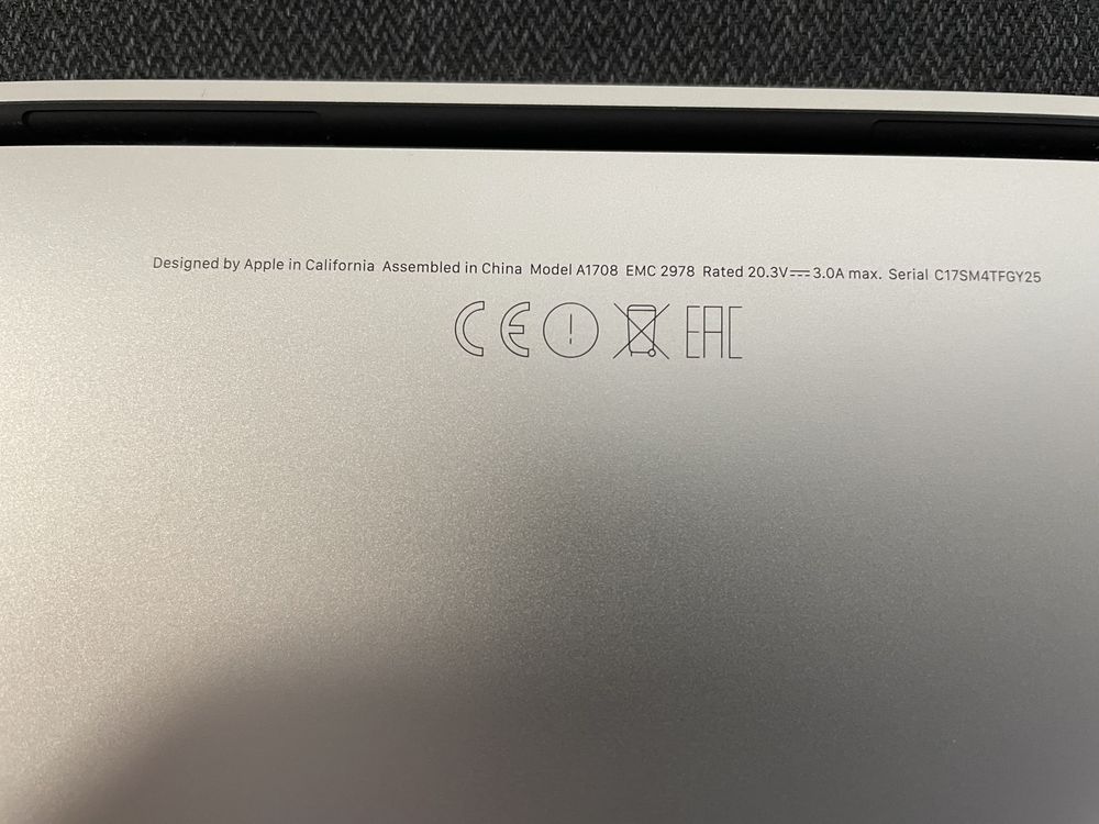 Computador portatil Mackbook Pro 13,3”