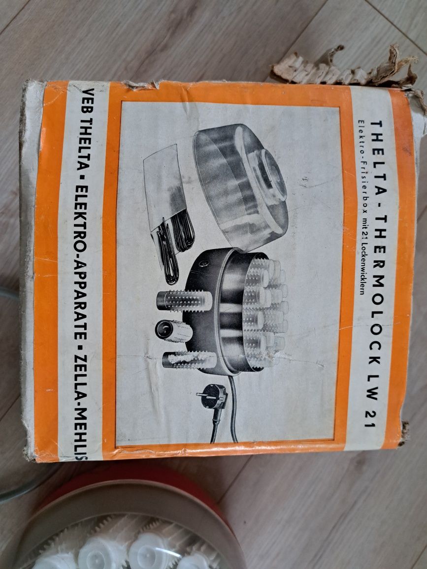 Lokówka Thelta Thermolock LW 21 PRL DDR NRD kolekcjonerska