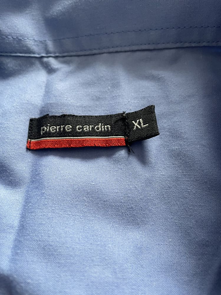 Męska błekitna koszula z długim rękawem Pierre Cardin XL