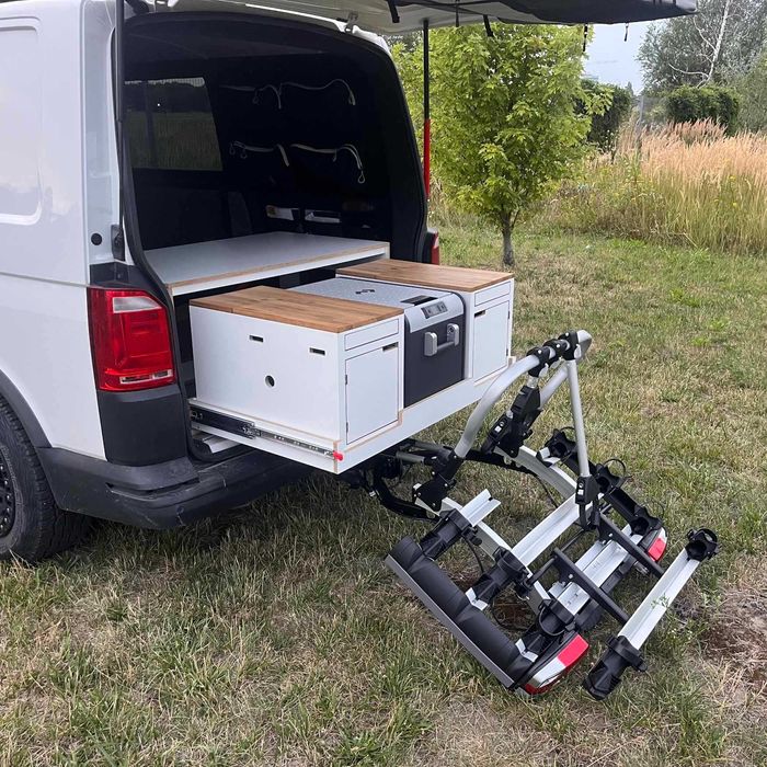 Bagażnik na rowery elektryczne do busa Atera Strada EVO Toyota Proace