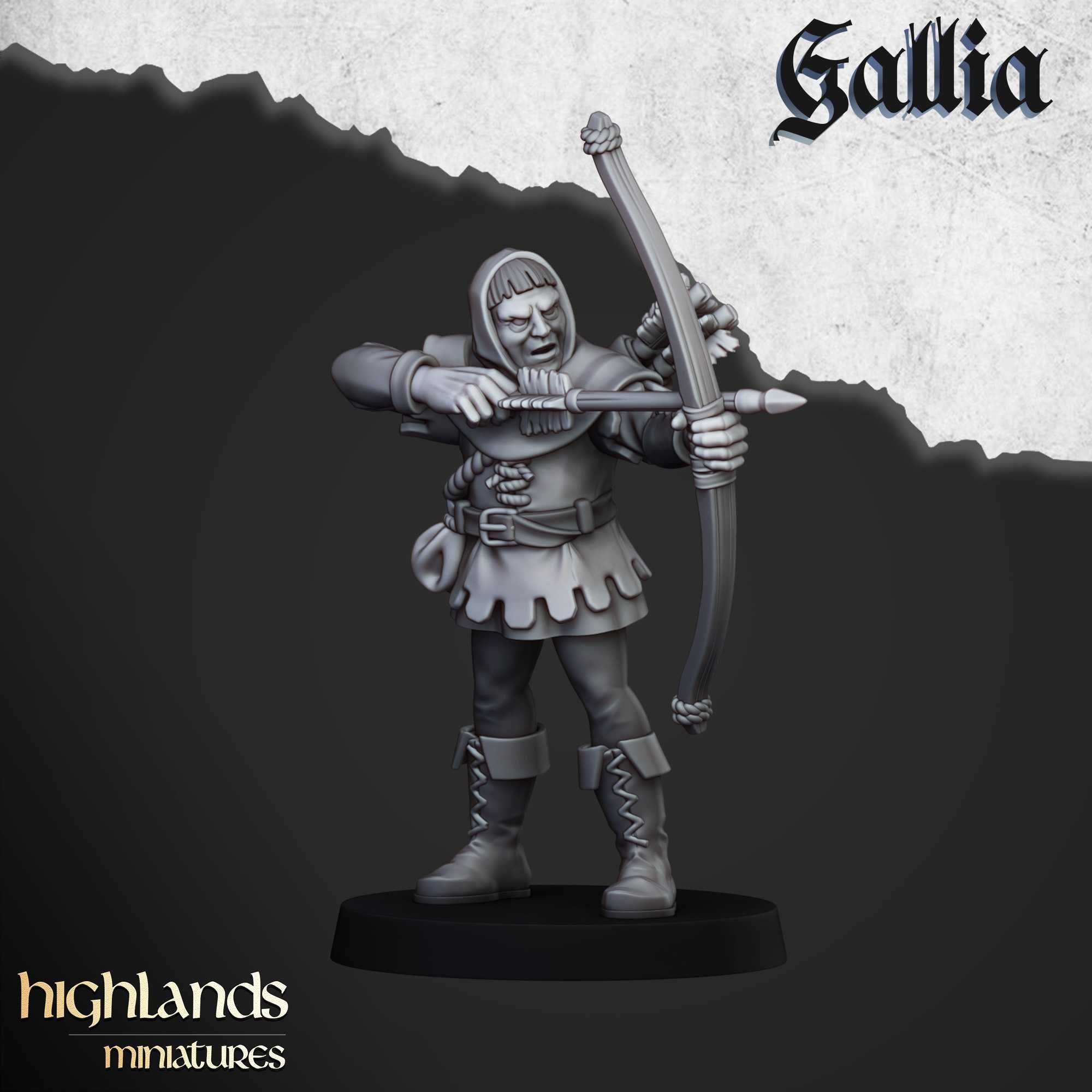 Robin Hood and the Sherwood Archers - ToW AoS WFB Highlands x10