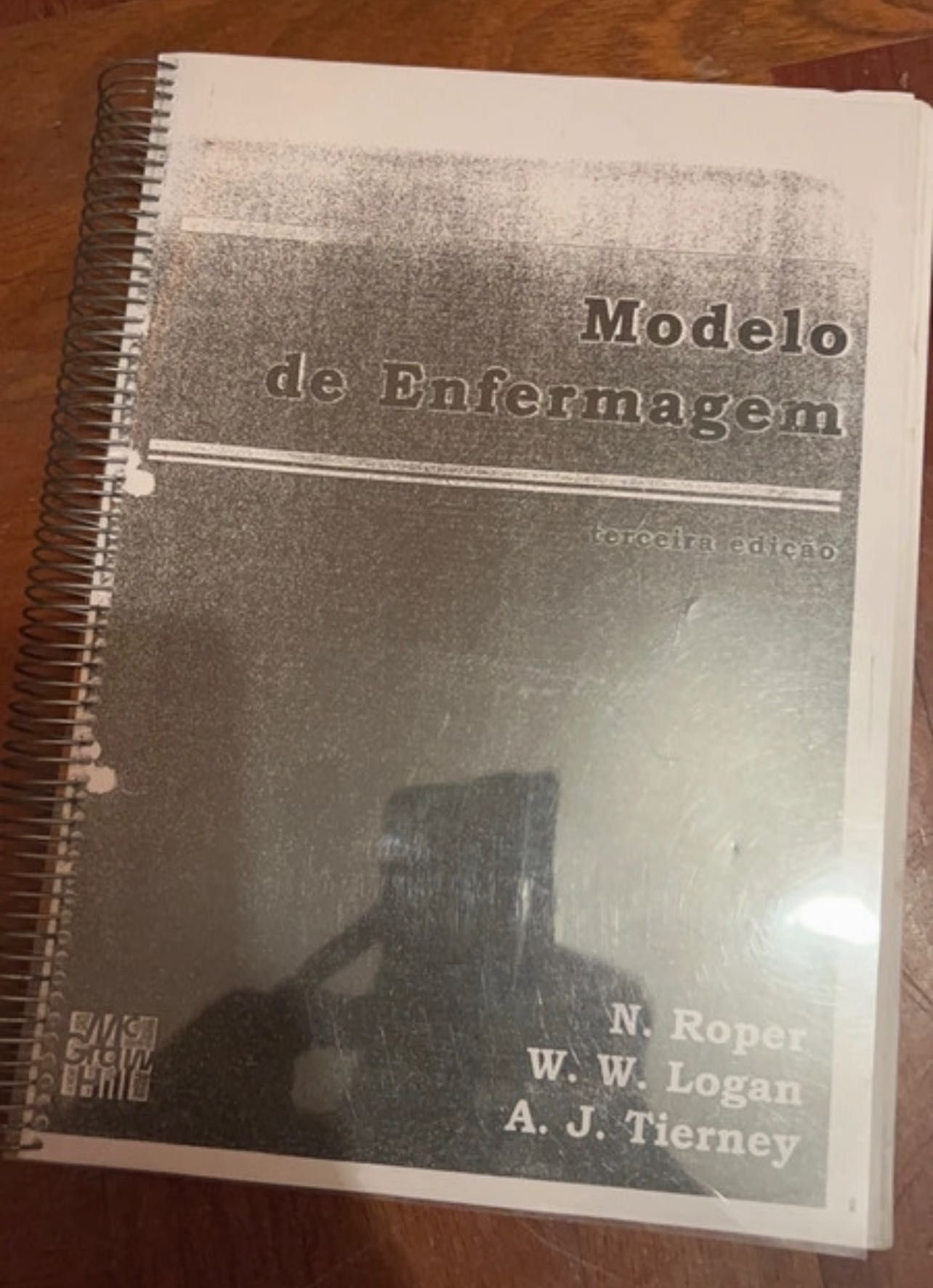 Modelo de enfermagem roper impressão