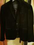 Marynarka Zara welur slim rozm. 50