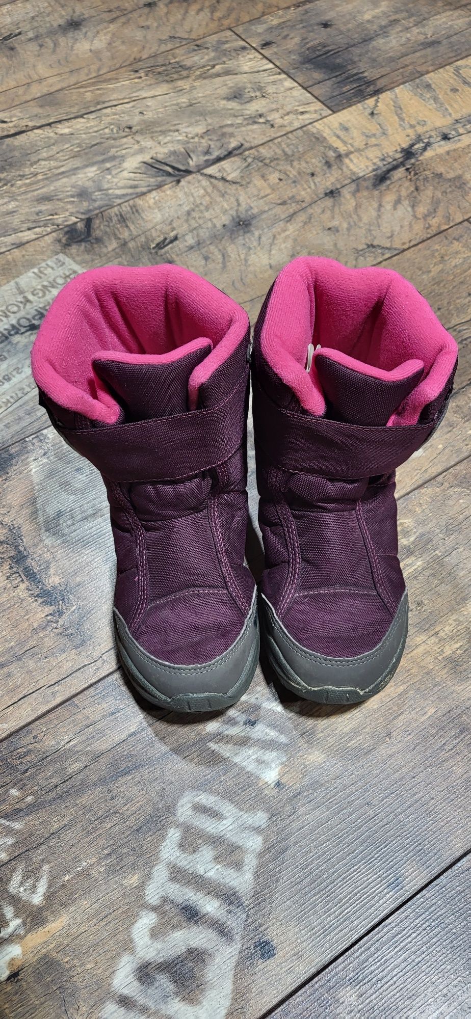 Quechua buty nieprzemakalne dla dziewczynki kozaki botki 32