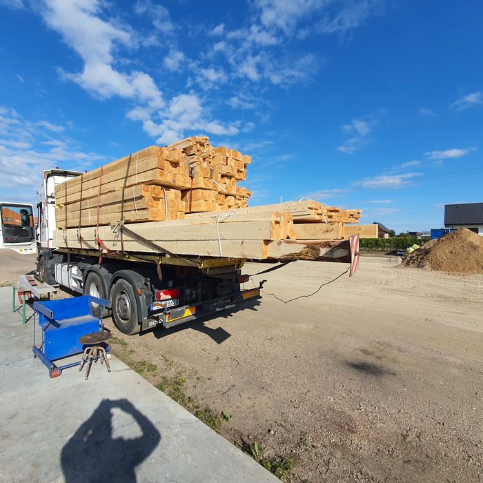 Transport maszyn rolniczych budowlanych