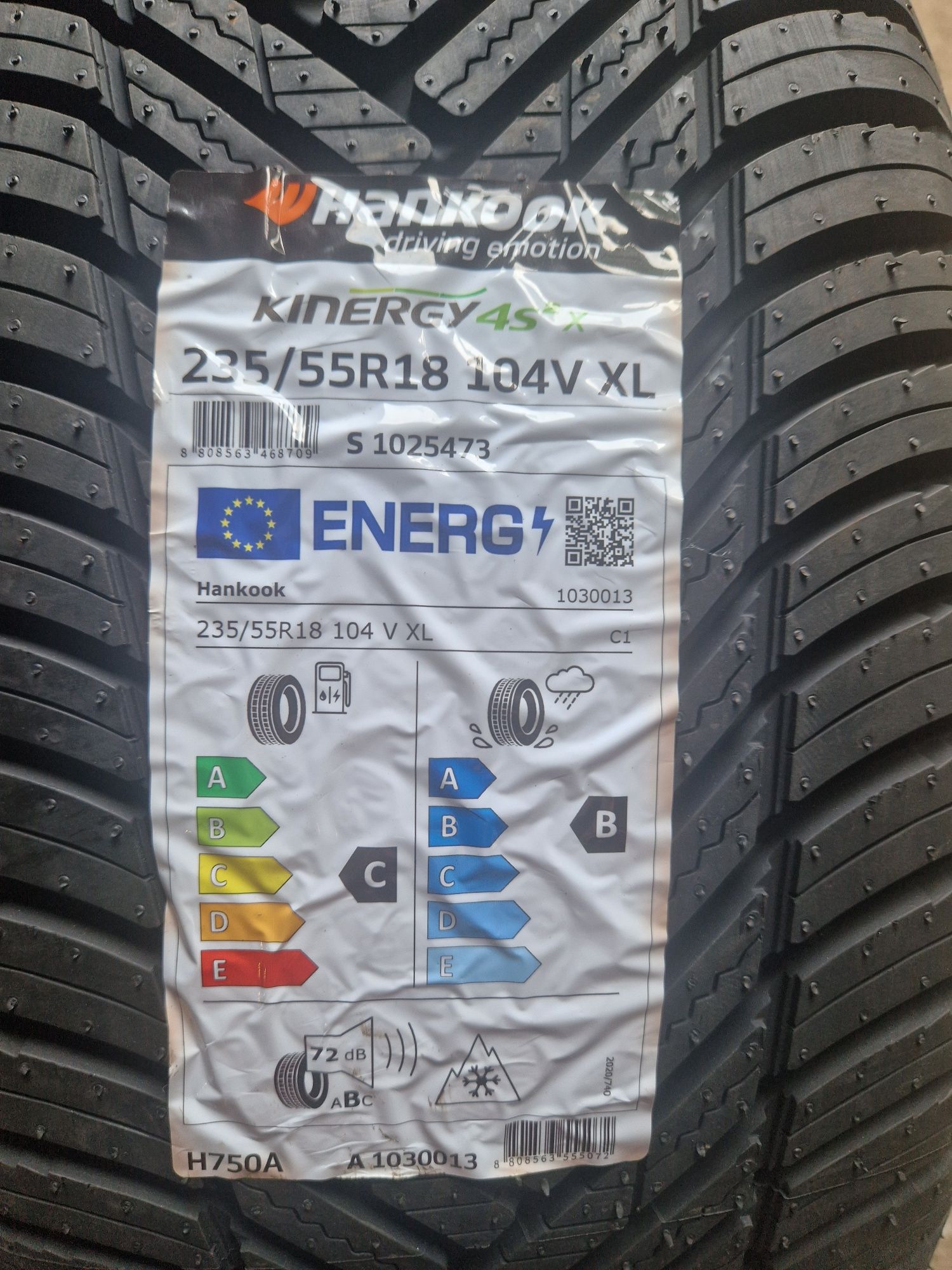 4x nowe opony całoroczne 235/55R18 Hankook H750 Zwiększony indeks 104V