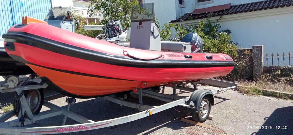 Semi-rigido Cobra 5,2m ano 2019, Yamaha 50hp 2006 e atrelado bom