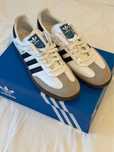 Nowe\Powietrze*airDamskieAdidasSambaSupremeWhite UnisexTrampki 36