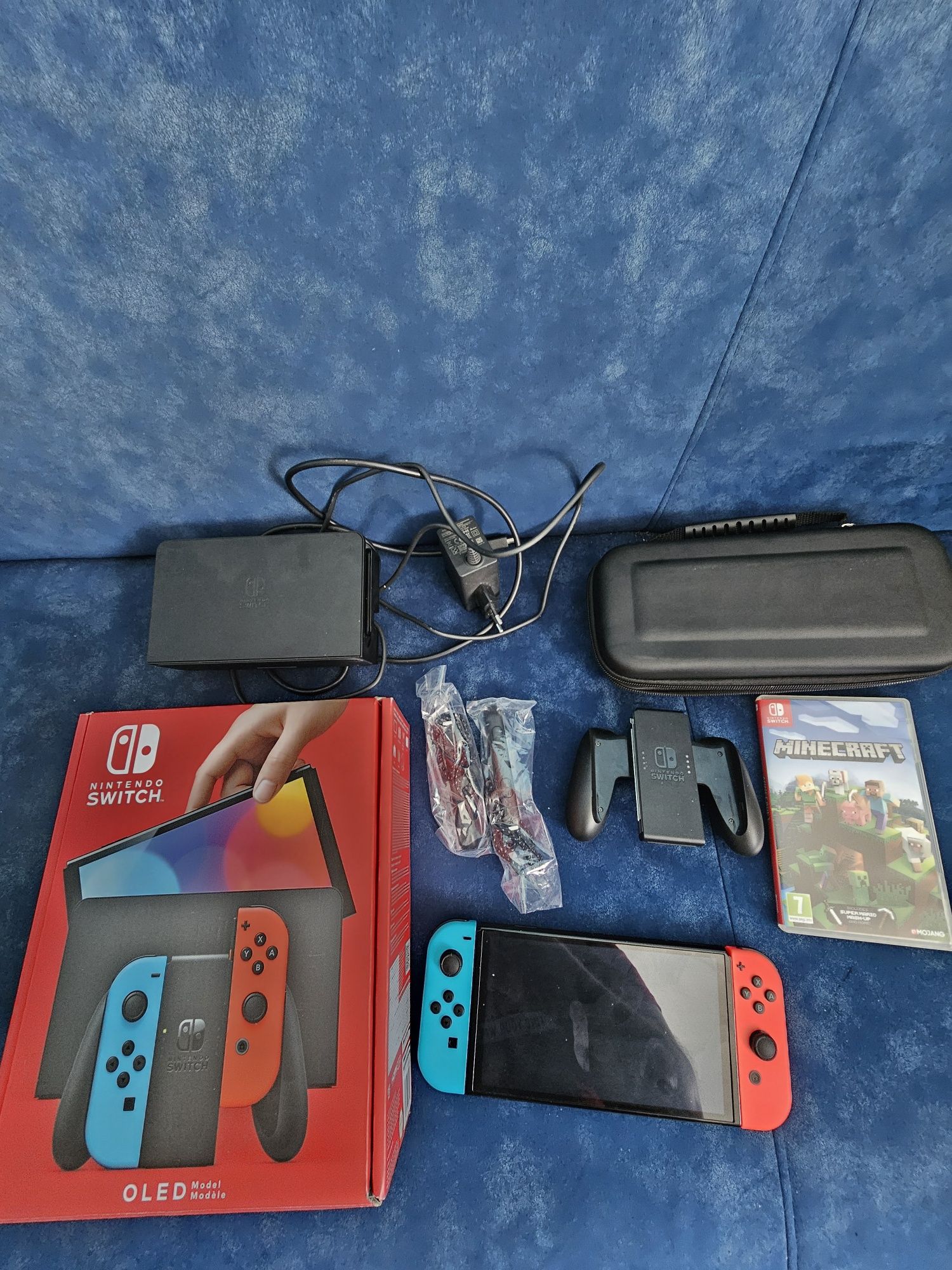 Nintendo switch oled + minecraft