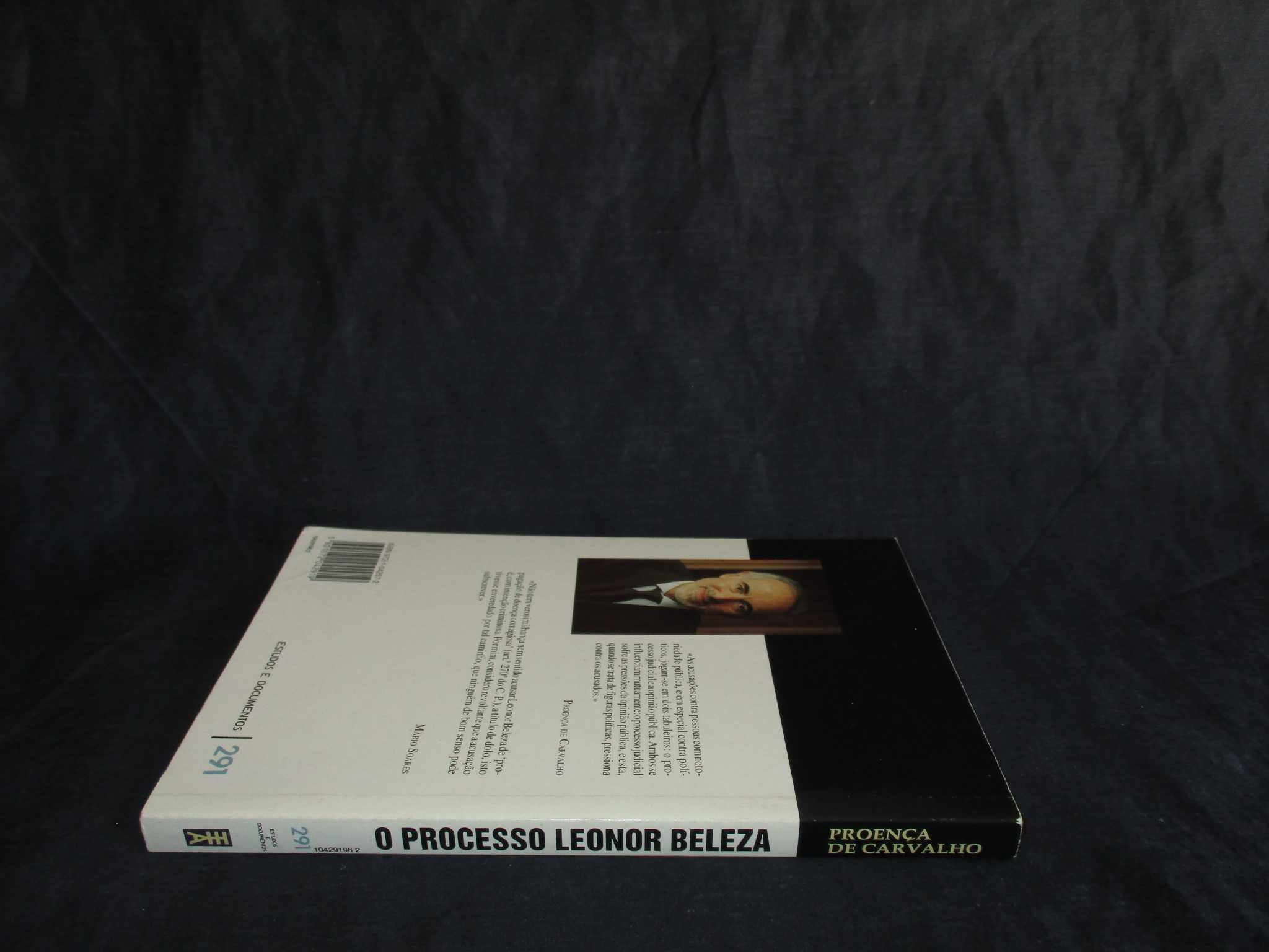 Livro O Processo Leonor Beleza Proença de Carvalho