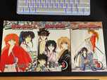 Mangá Rurouni Kenshin – Volumes 1, 2 e 3 (como novos)