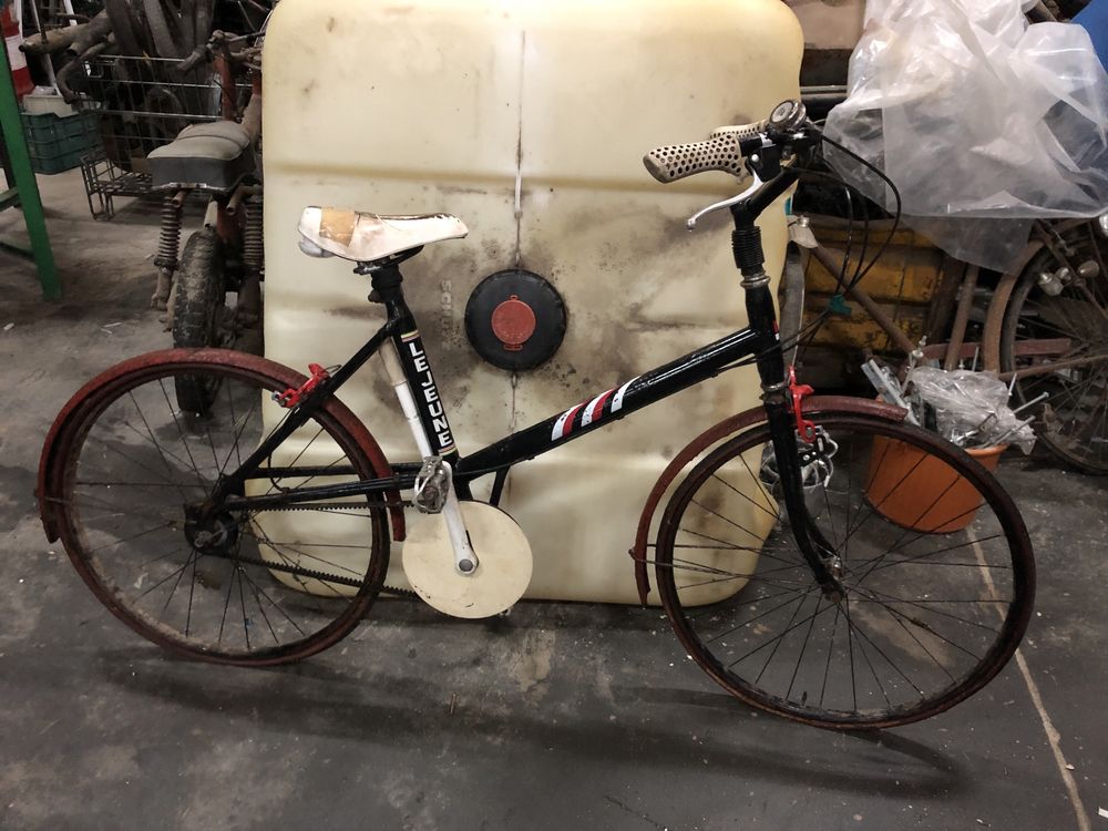 Bicicleta Lejeune francesa de correia
