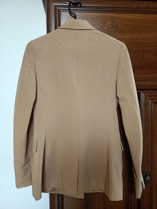 Nowa marynarka brązowa płaszcz camel  Bershka xs