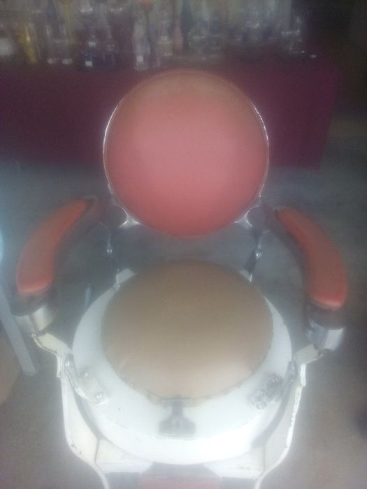 Cadeira de barbeiro para decoracao ou uzo