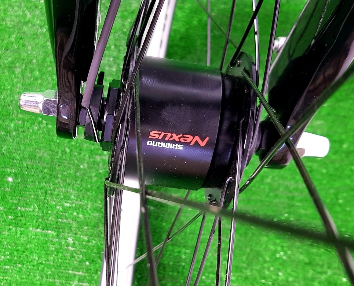 Rower Trekkingowy Alu 28" Shimano Alivio 3x8 Dynamo w kole Nowy Raty0%