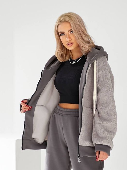 Жіночий костюм дуже теплий хутро тедді