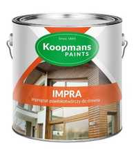 Impregnat do drewna IMPRA marki Koopmans różne kolory i pojemności
