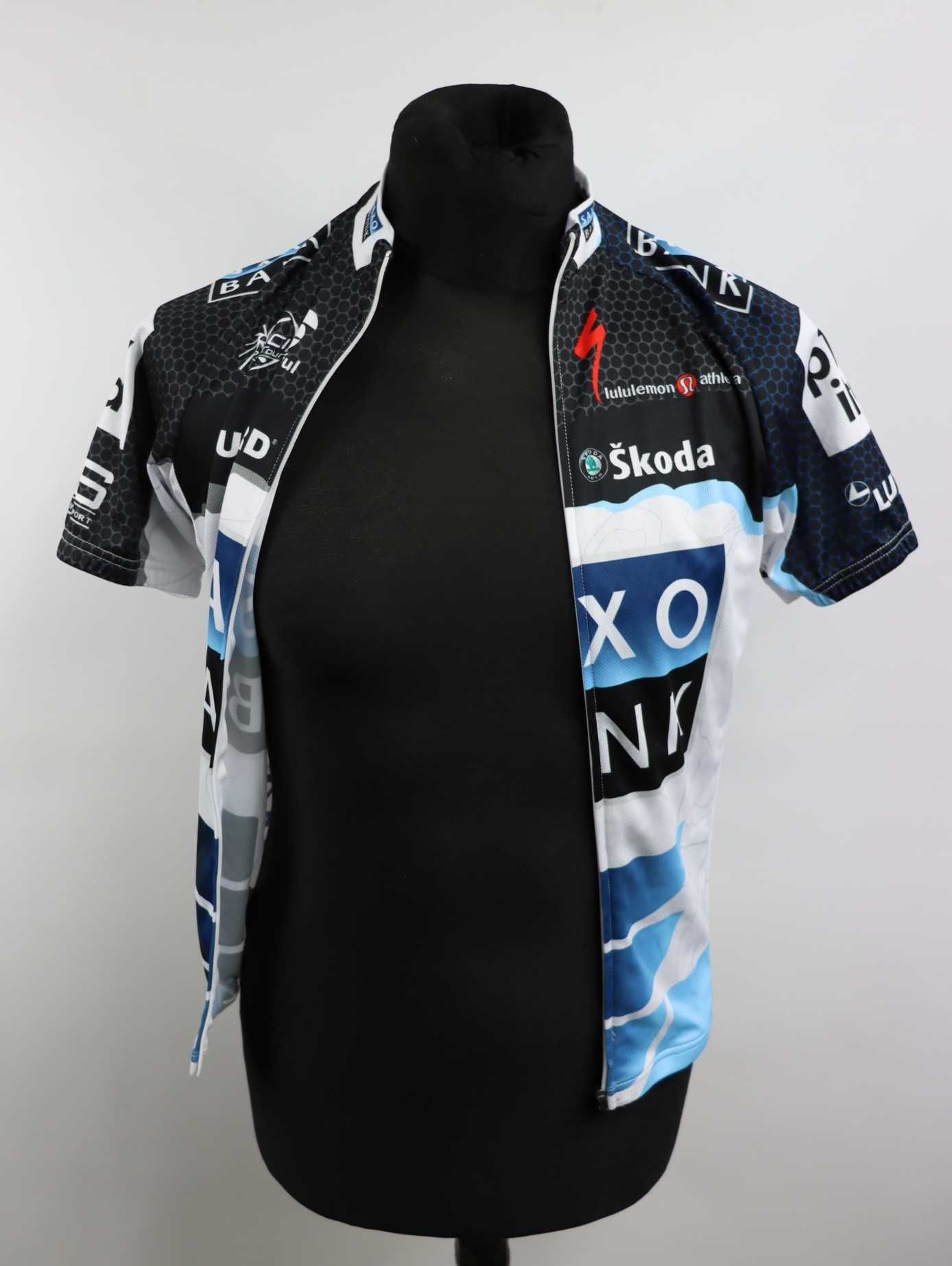 Sportful Saxo Bank męska koszulka kolarska rozmiar S