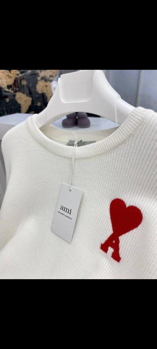 HIT! Swetry damskie, nowe, biale, czarne, serce. Jesień, zima