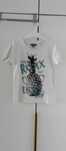 T-shirt z krótkim rękawem dla chłopcabiały 110 Intermarche