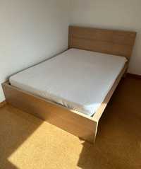 Łóżko z Ikea Malm 140x200, stelaż,materac GRATIS, dowóz