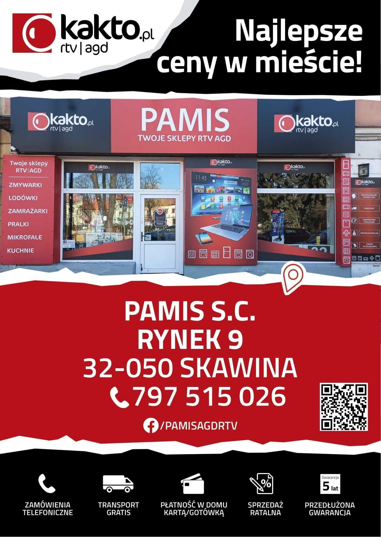 Chłodziarka MPM-335-CJ-30 A++/E 331Litry 170cm Biała Dostępna od Ręki
