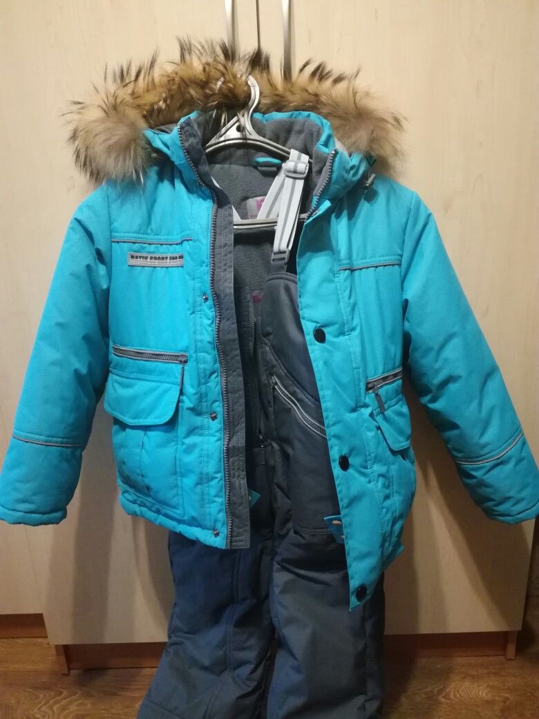 Куртка (комплект зима), рост 122+6см