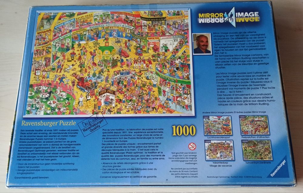 Puzzle Ravensburger 1000 Mirror Image Shopping Centre