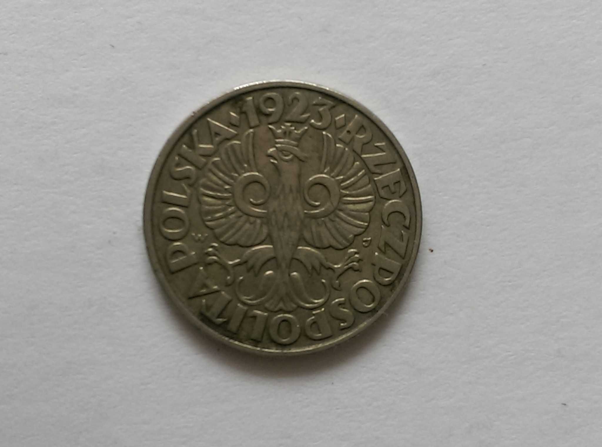 20 gr 1923, 50 gr, 2 zł, 5 zł moneta Krk