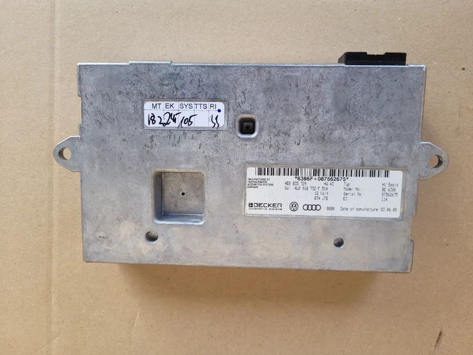 MODUŁ NAWIGACJI MMI AUDI A6 C6 Q7 4L0910732F