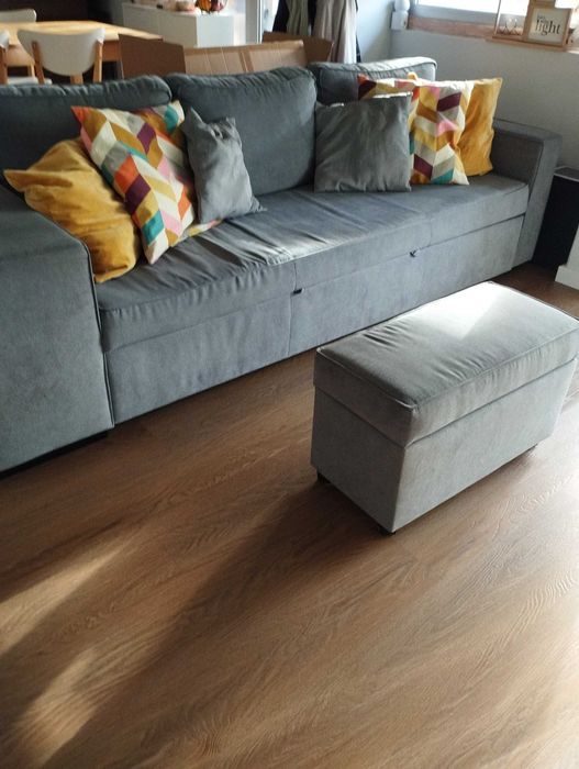 Sofá Cama Antracite Hardy Gato Preto