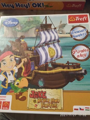 Gra Jake i piraci z Nibylandii poszukiwacze skarbów i pirackie ahoj