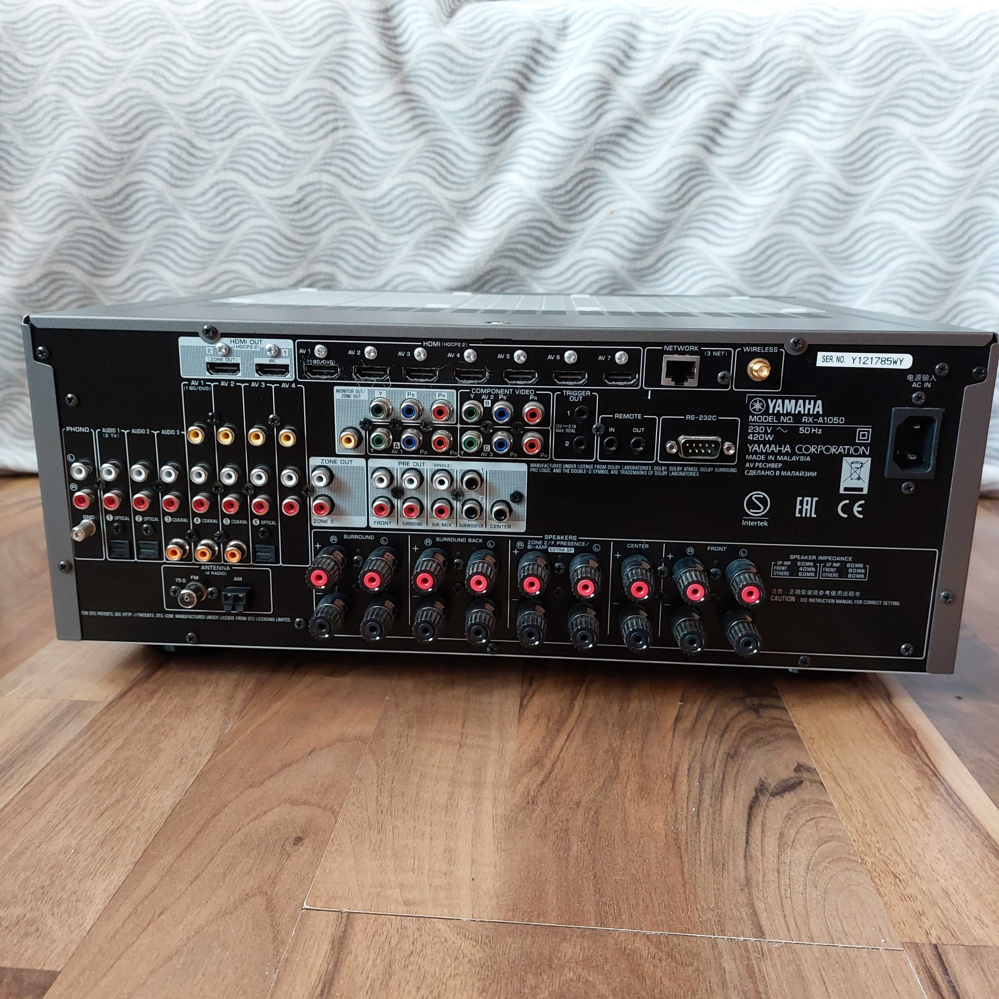 Amplituner Kina Domowego Yamaha RX-A1050 Kino Domowe Lub Zamienię