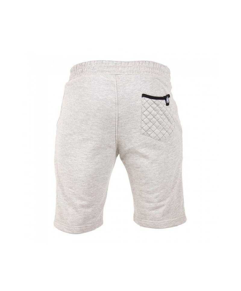 Gorilla Wear USA Los Angeles Sweat Shorts Szare Spodenki S L XXL