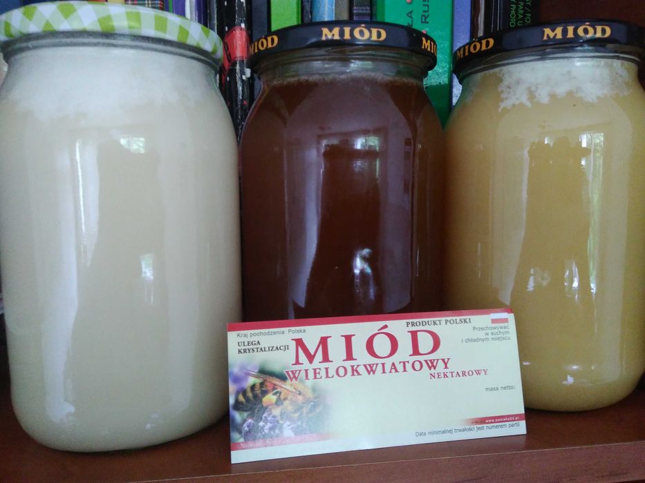 Miód Pszczeli  z własnej pasieki