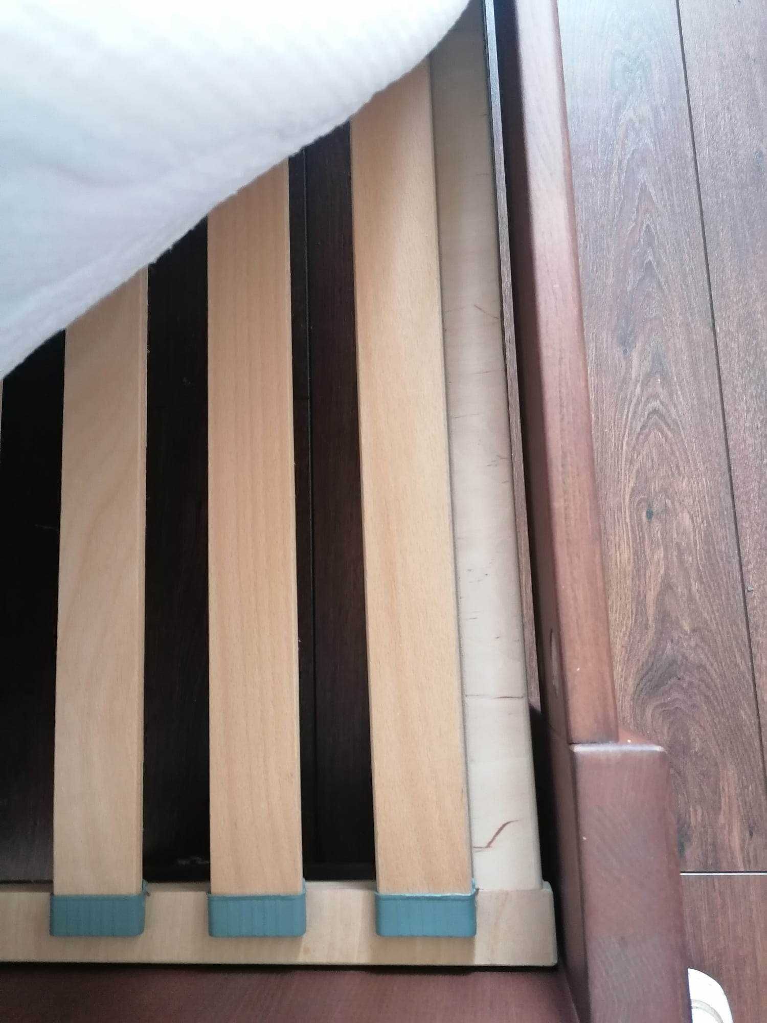 Łóżko 180x200 drewniane BENITO 335 ARBORA plus szafki