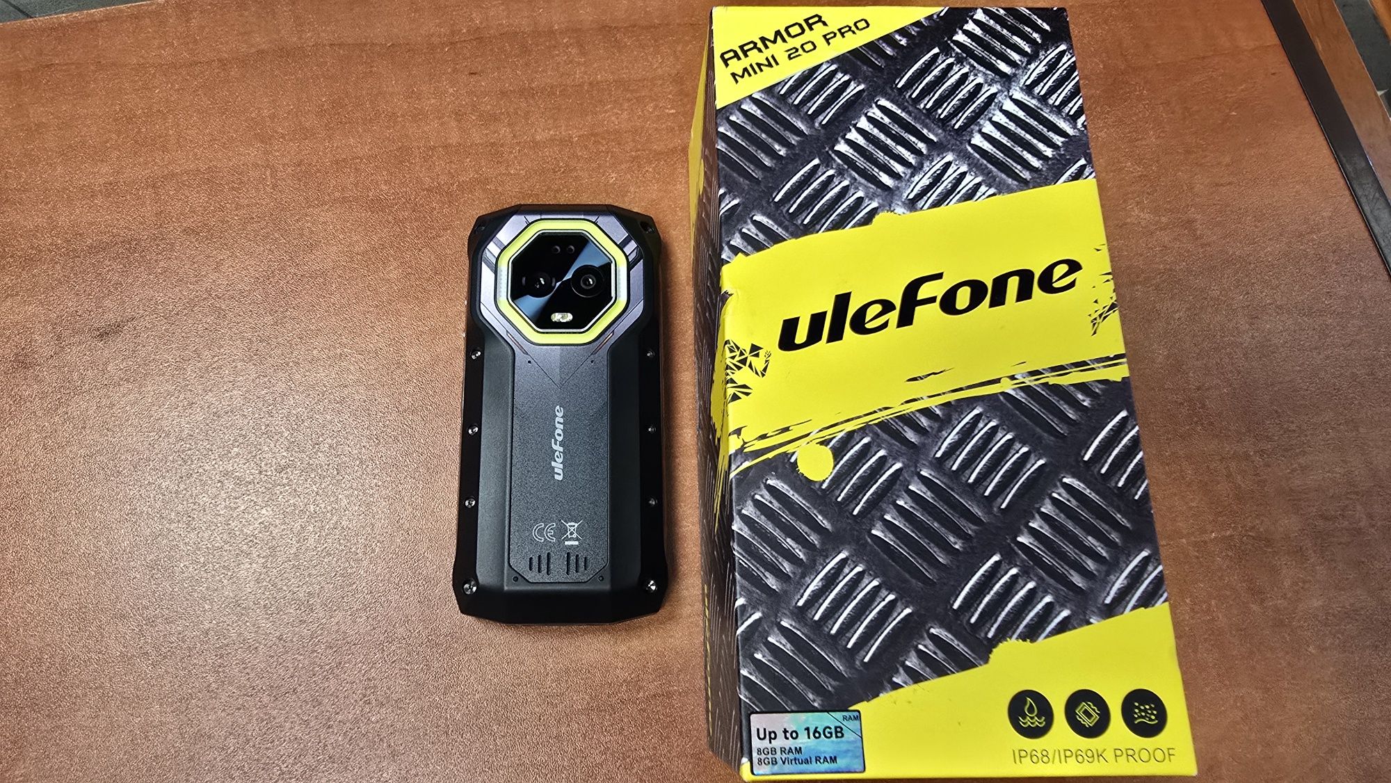 Ulefone Armor Mini 20 Pro 5G Dual Sim 256GB/8GB RAM czarny, jak nowy