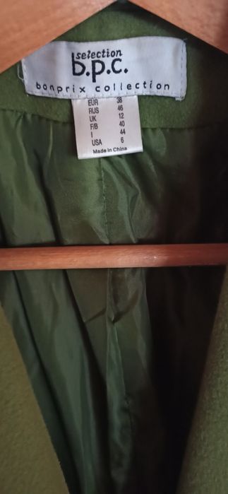 Marynarka żakiet ciepła klasyka Bennetton kieszenie Bonprix