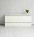 Vendo cómoda 6 gavetas branco NOVA