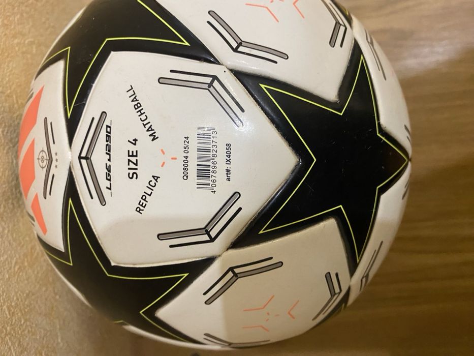 Футбольний м'яч adidas UCL League J290 24/25 розмір 4 - Білий