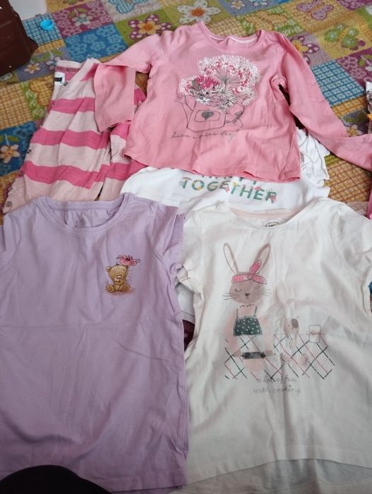 Zestaw ubranek na lato dla dziewczynki 122