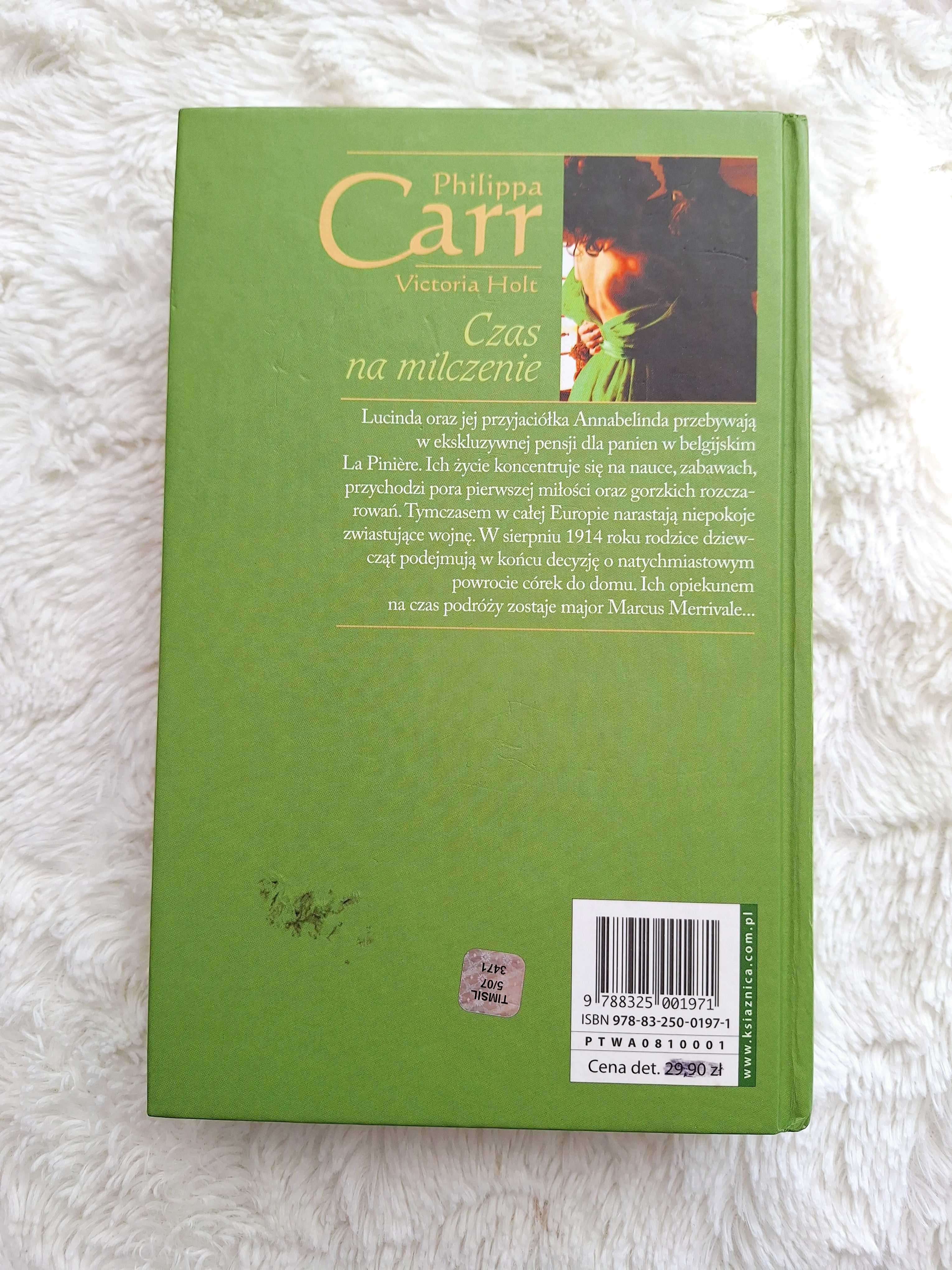 Książka Czas na milczenie Philippa Carr