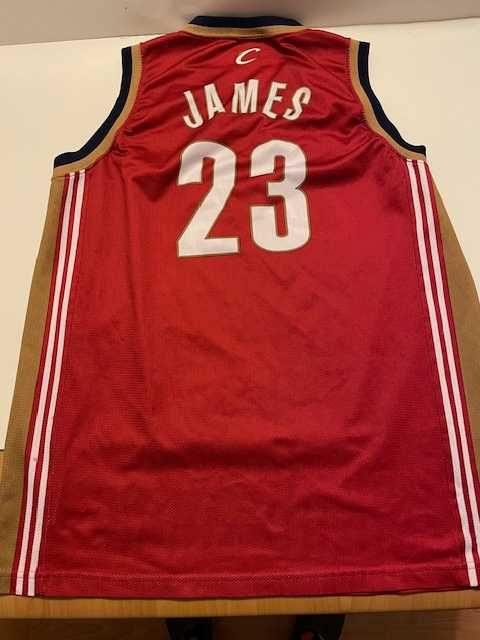 Koszulka koszykarska Cleveland Cavaliers #23 LeBron James Champion XL