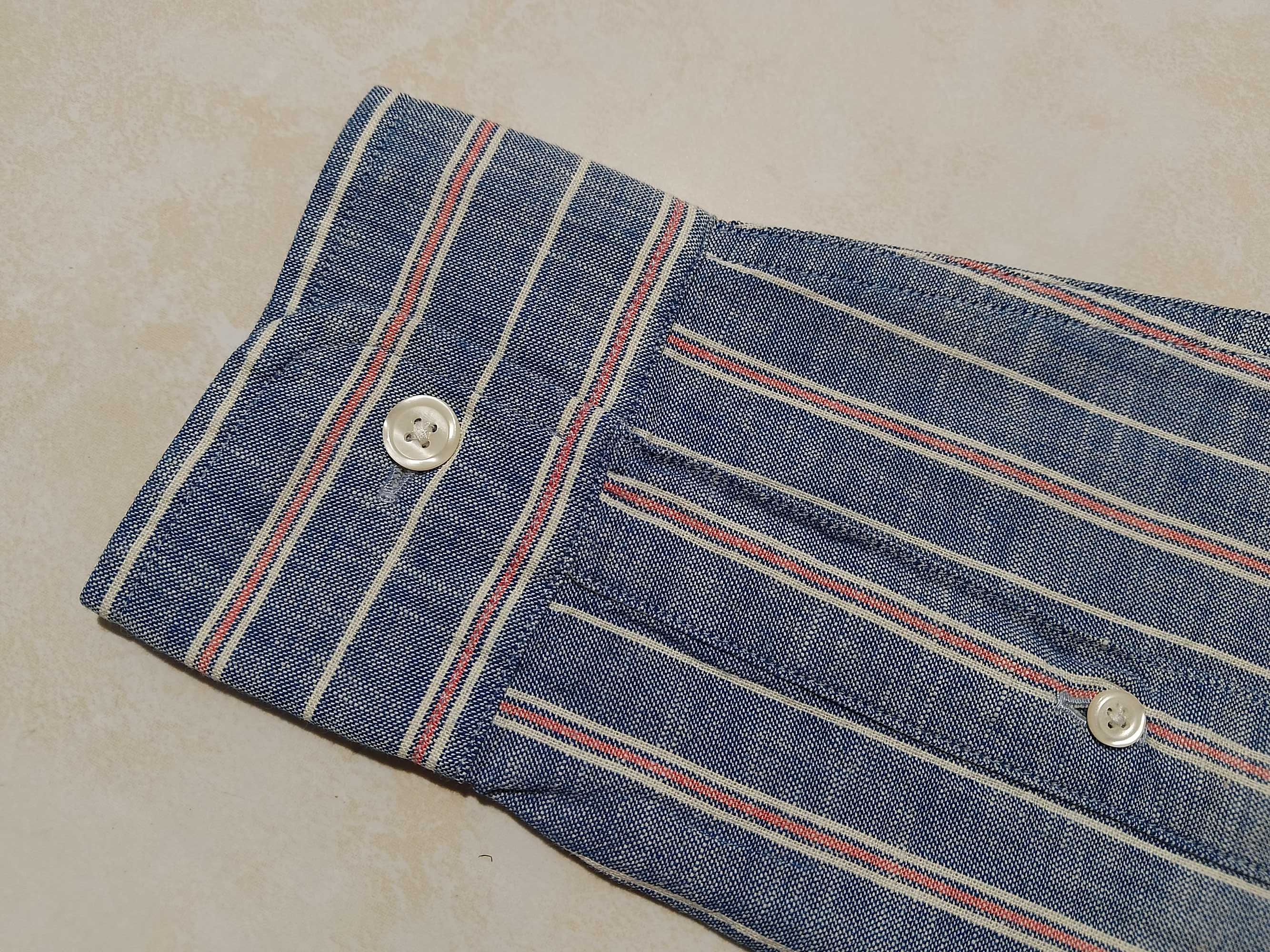 ABERCROMBIE & FITCH USA - NOWA! z LOGO Koszula Męska rozmiar M