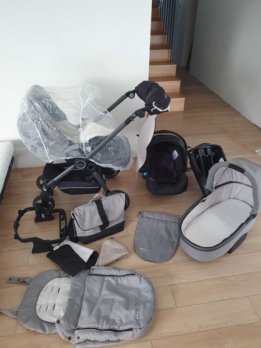 Wózek spacerowy Teutonia Bliss + gondolka + fotelik