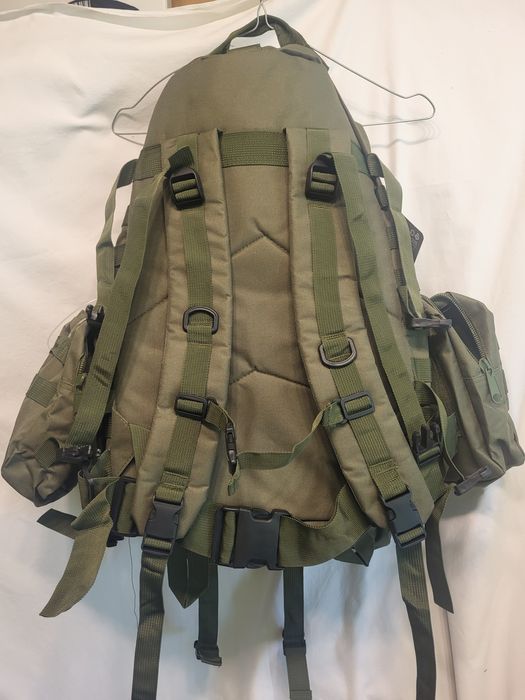 Plecak survival przetrwania 50L nowy modułowy zielony khaki