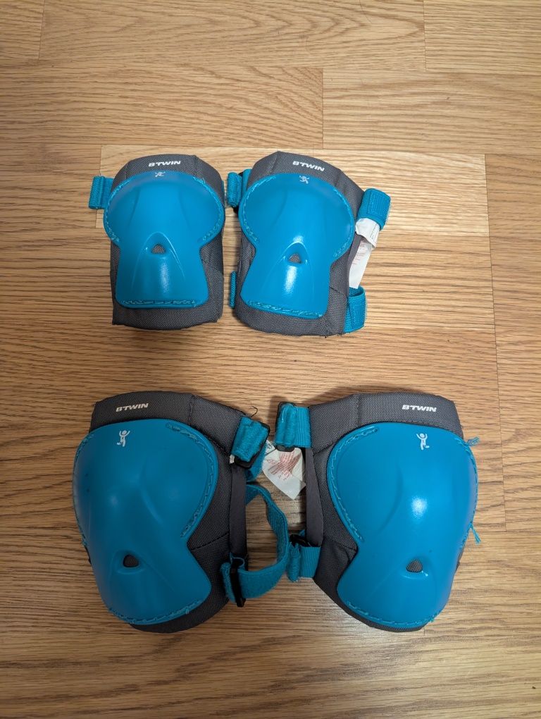 Conj. Trotinete + joelheiras + cotoveleiras + capacete